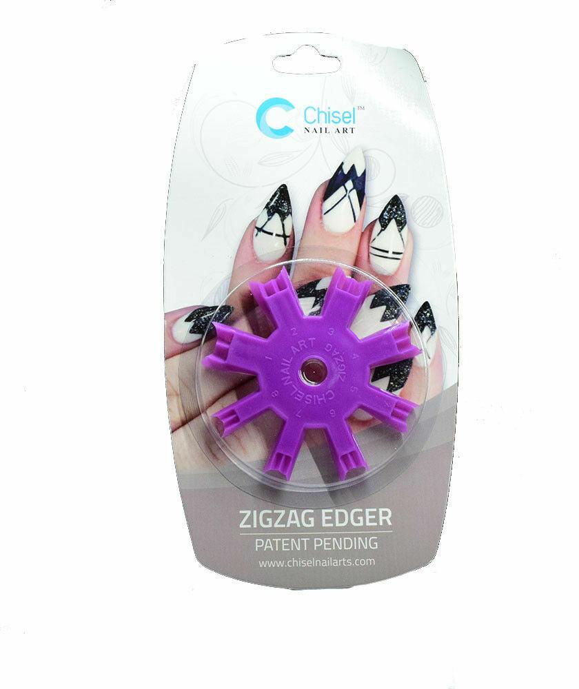 Chisel Nail Art French Cutter Edger - ZIGZAG Edger