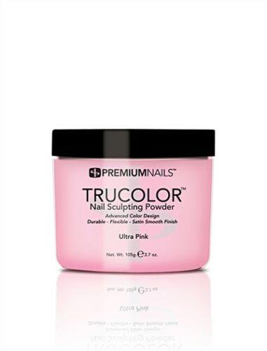 PremiumNails Acrylic Trucolor Nail Powder - 3.7 oz ULTRA PINK