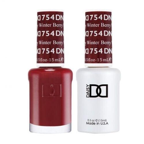 DND Duo Gel Polish & Matching Nail Lacquer #754 Winter Berry