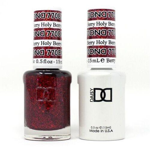 DND Duo Gel Polish & Matching Nail Lacquer #770 Holy Berry