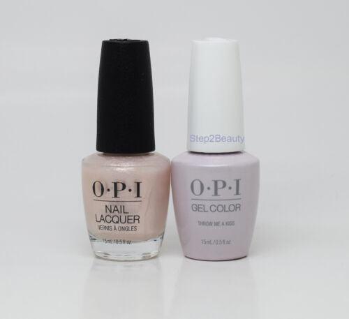 OPI Duo Gel + Matching Lacquer SH2 Throw Me A Kiss