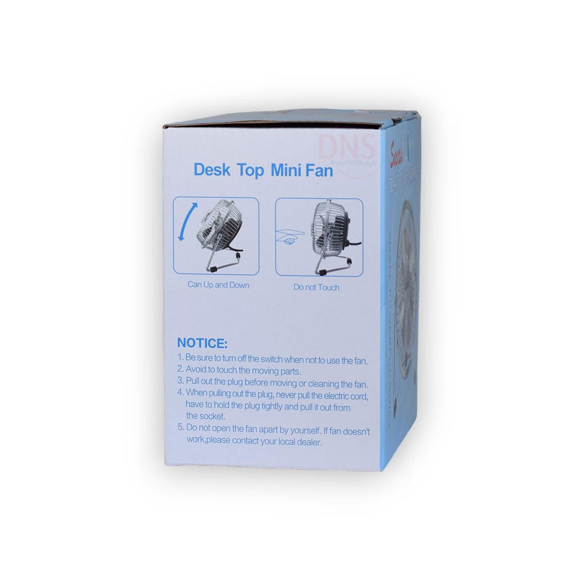Success Desk Top Mini Fan (Chome)