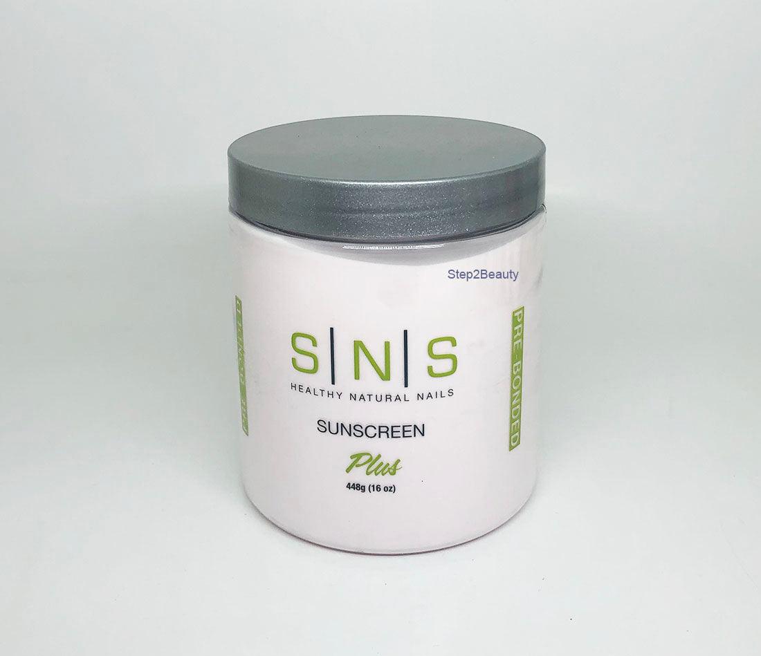 SNS Healthy Natural Nails Dipping Powder - SUNSCREEN 16 oz