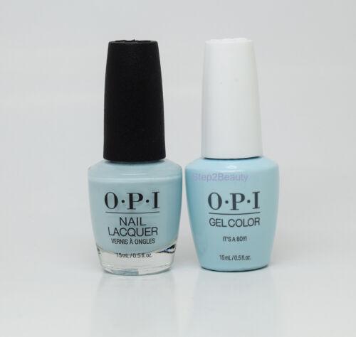 OPI Duo Gel + Matching Lacquer T75 It’s a Boy
