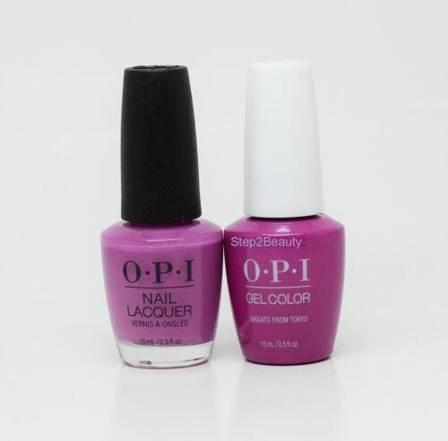 OPI Duo Gel + Matching Lacquer T82 Arigato From Tokyo