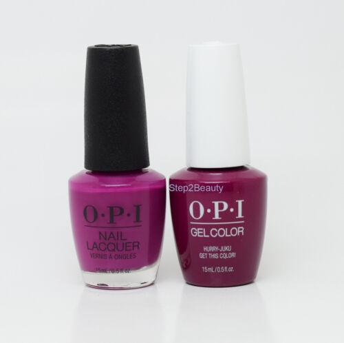 OPI Duo Gel + Matching Lacquer T83 Hurry-Juku Get This Color!