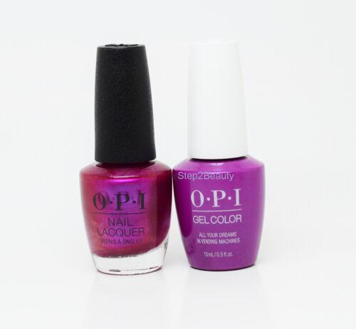OPI Duo Gel + Matching Lacquer T84 All Your Dreams In Vending Mac