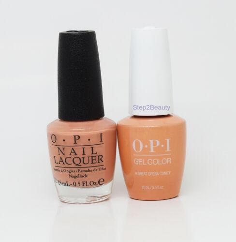 OPI Duo Gel + Matching Lacquer V25 A Great Opera-Tunity