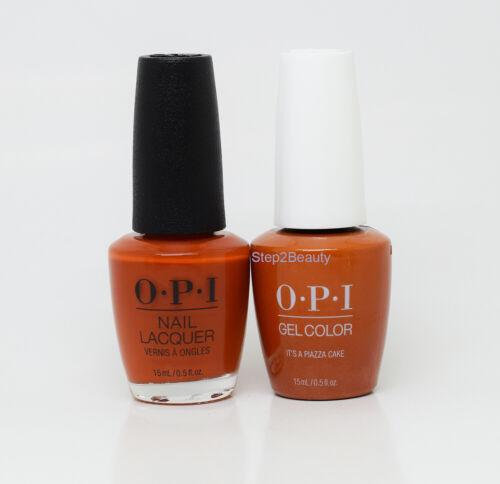 OPI Duo Gel + Matching Lacquer V26 It's a Piazza Cake