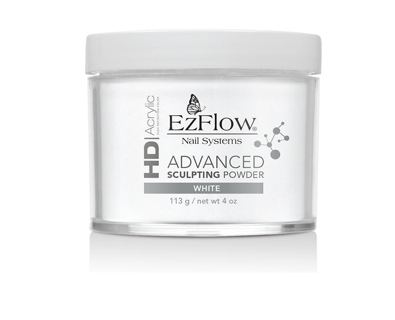 EzFlow HD Acrylic advanced Sculpting Powder - 4 oz WHITE